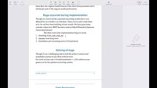 Question Answering System using BERT