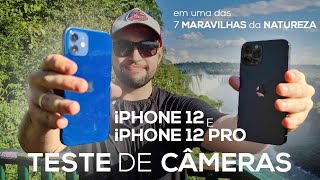 iPHONE 12 e 12 PRO: TESTANDO a CÂMERA em uma das 7 MARAVILHAS da NATUREZA!