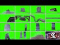 28 Real 3D Demolition - Destruction of Urban City - Green Screen | FREE TO USE | iforEdits