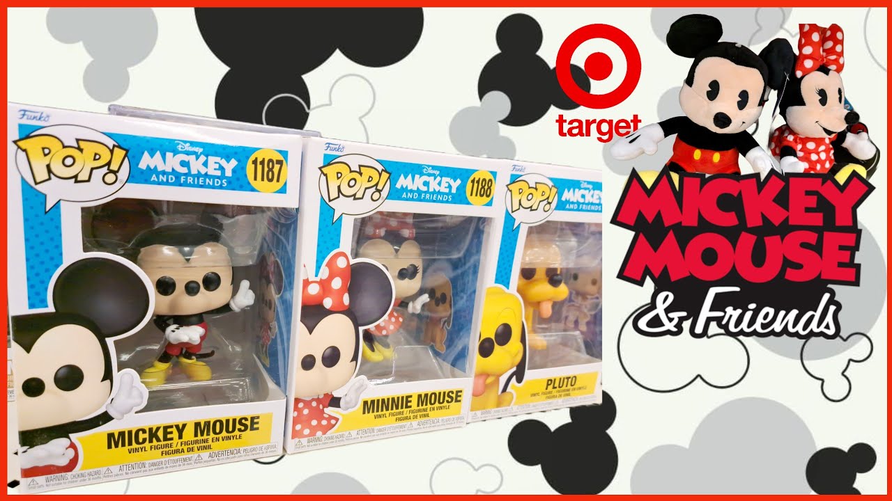 Mickey Mouse And Friends Funko POPs & New Toys Cheer Up Target - YouTube