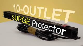 10 Outlet Surge Protector - Overview