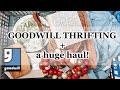 THRIFT WITH ME AT GOODWILL + THRIFT HAUL