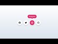 Social Media Buttons with Tooltip on Hover | Only HTML & CSS Tutorial (No JavaScript)