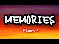 Maroon 5 - Memories (lyrics) #maroon5 #memories