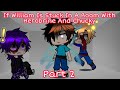 If William Is Stuck In A Room With Herobrine And Chucky part 2 || GachaPuppies