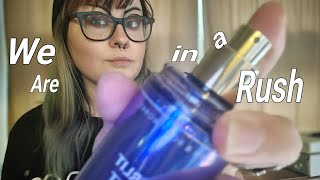 ASMR - WE ARE IN A RUSH‼️ Getting you ready so fast 🐦‍⬛📏 Chaotic \u0026 Nonsensical