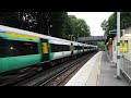 class 377 s 8 car passes moulsecoomb for hastings