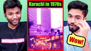 INDIANS react to 1970s wala Karachi (Rare Footage)