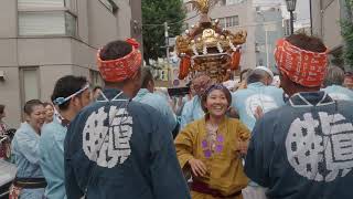 青山熊野神社　例大祭　連合神輿渡御　2024/09/29  b7