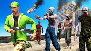 Playing GTA 5 In A ZOMBIE APOCALYPSE! (Scary)