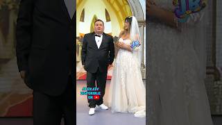 El matrimonio de Alfredo y Gabriela 🤣🤣 #jbenatv #shorts