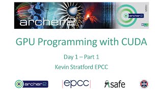 ARCHER2: GPU Programming with CUDA - Part 1a