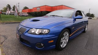 Test Drive 2005 Pontiac GTO Vanguard Motor Sales #8781