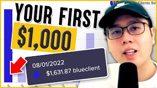 Easiest Way To Make Your FIRST $1,000 Online | Full Make Money Online Tutorial - Branson Tay
