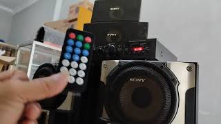 unboxing and Test Amplifier Sunbuck Av-298-bt duet with speaker Sony R L C RR @ibnupbun90