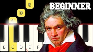 Für Elise - Very Easy Piano tutorial - Beginner