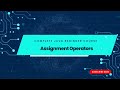 Java Assignment Operators
