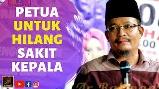 Dato' Ustaz Kazim Elias - PETUA Untuk Hilang SAKIT KEPALA