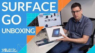 Unboxing the Surface Go and Surface Go Keyboard and Setup