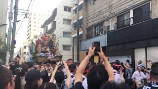 2018 博多祇園山笠 追い山 恵比須流  Yamakasa festival