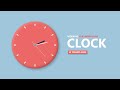 Javascript Clock | CSS Claymorphism Working Analog Clock UI Design