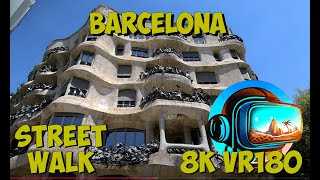 18 Barcelona Spain La Pedrera known as Casa Milà a famous modernist building 8K 4K VR180 3D Travel