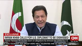 LIVE | Chairman PTI Imran Khan Exclusive Interview on CNN with Becky Anderson