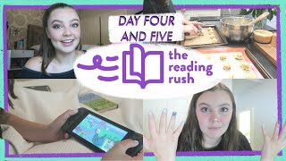 2020 Reading Rush Day Four and Five | 🍪 READING THE DEEP AND BAKING COOKIES 🍪