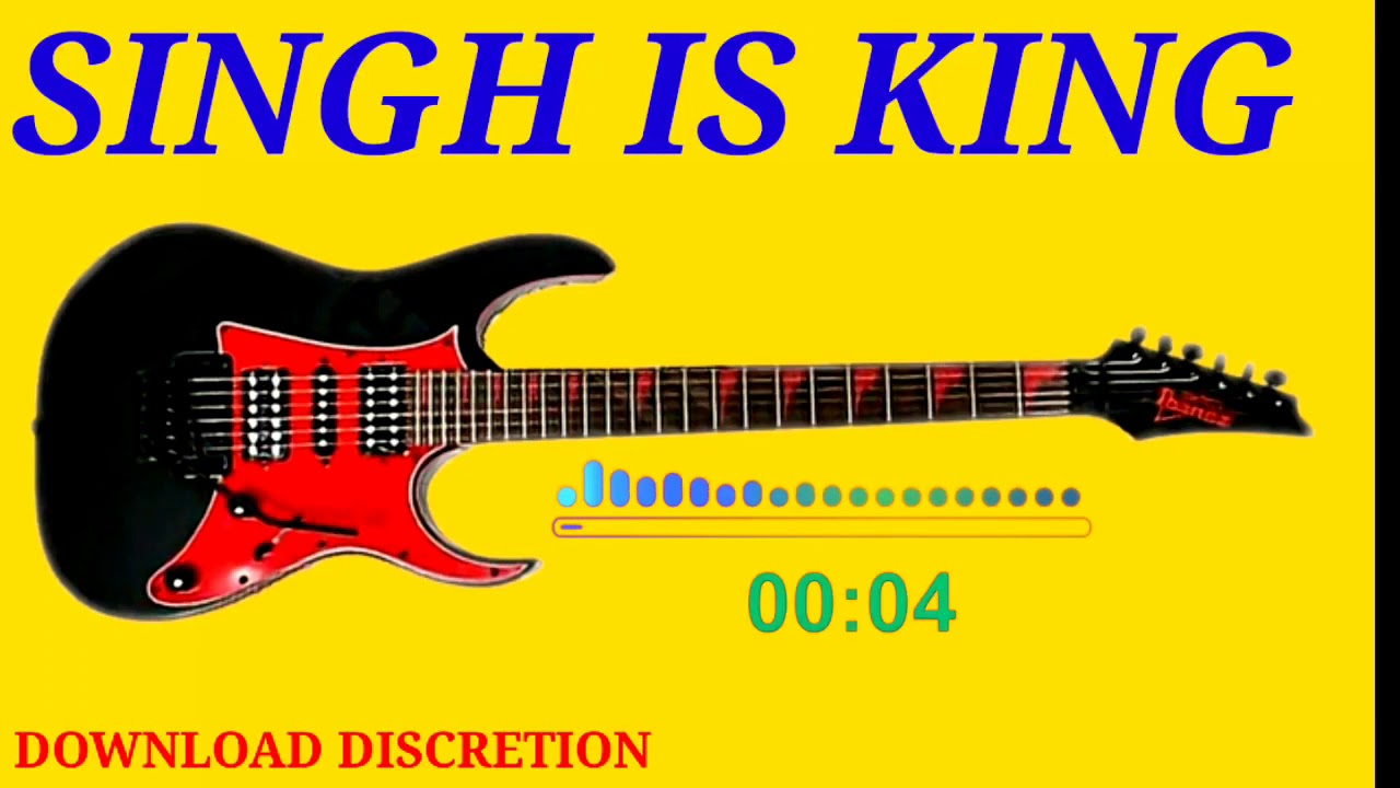 Super Hit Hindi Song Ringtone Singh Is King Singh Is Kinng Akshay