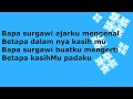 Bapa Surgawi ''Nikita'' Lyrics