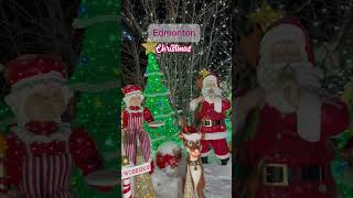 Christmas in Edmonton Mr. Yeg  #yeg #edmonton #canada #Aamirmunshivlogs #viralreels #viral #mryeg