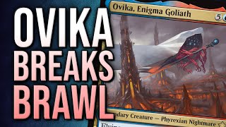 Ovika, Enigma Goliath is an ABSURD Commander || Brawl || MTG Arena