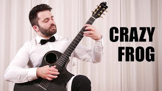 Classical guitarist discovers CRAZY FROG (Axel F, Popcorn, Blue) - Luca Stricagn