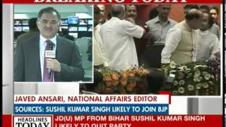 JD(U) MP Sushil Kumar Singh, a new BJP convert?