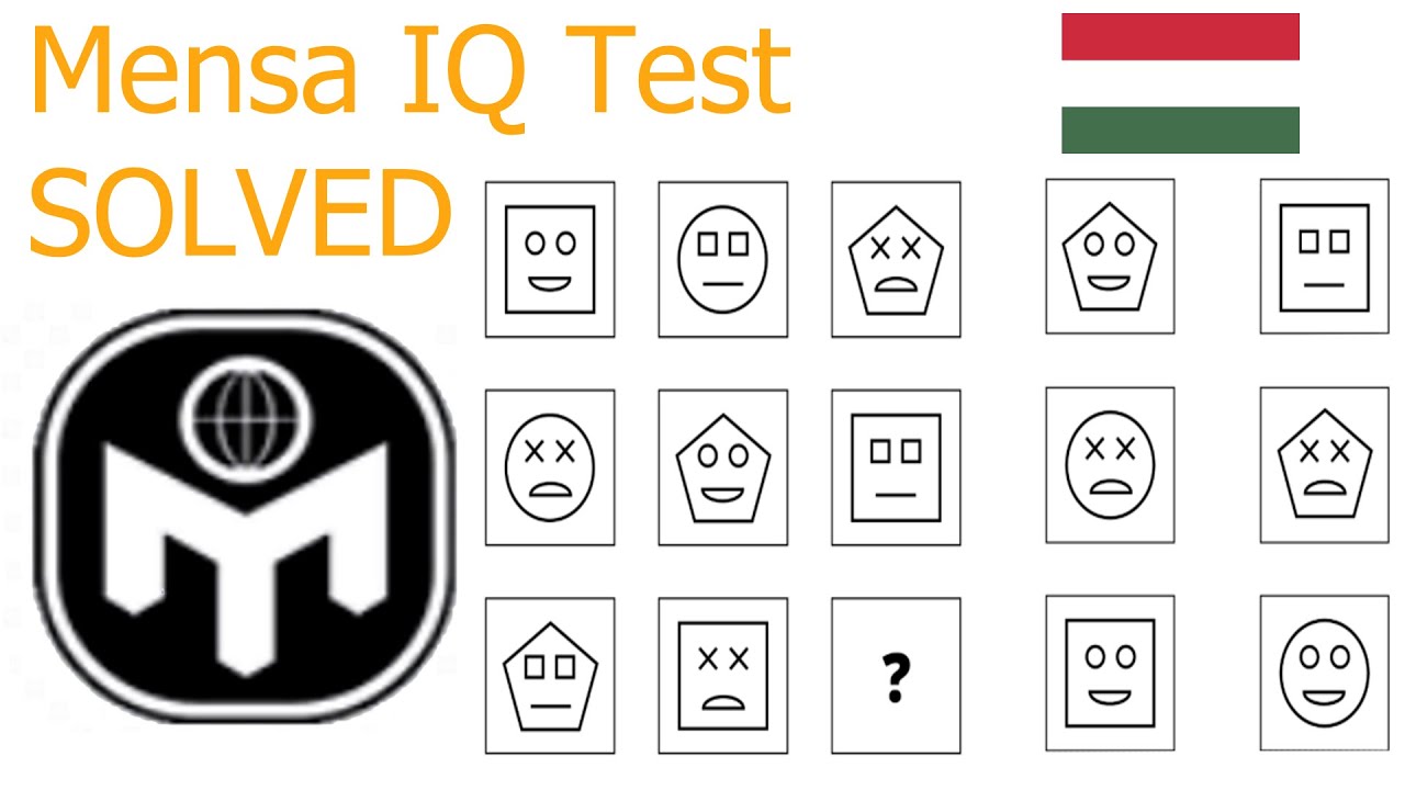 Solving The Mensa HUNGARY IQ Test Puzzles (125+ IQ Answers) - YouTube