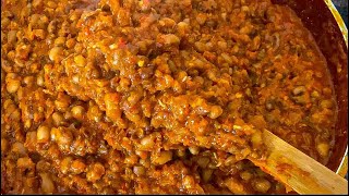 The Best Nigerian porridge beans recipe using honey beans