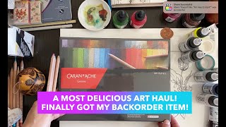 Art Haul! Unboxing 4 boxes!