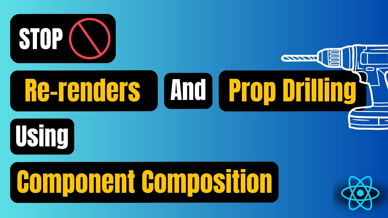 React Pro Tip : Use Component Composition To Fix Prop Drilling And Re ...