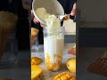 *4 INGREDIENT* MANGO ICE CREAM RECIPE 🥭 HOW TO MAKE ICECREAM AT HOME #shorts