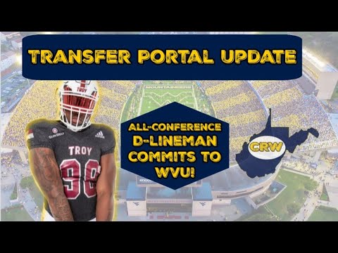 1/6 WVU Football Transfer Portal Update | West Virginia Mountaineers ...