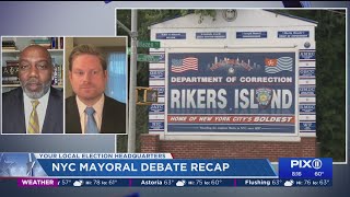NYC mayoral debate: Adams, Sliwa spar over crime and COVID