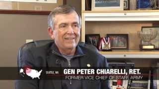 GEN (ret) Peter Chiarelli on the importance of the Army's helmet sensor and blast gauge effort