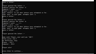 Hangman Player Vs Computer In Python With Source Code | Source Code & Projects