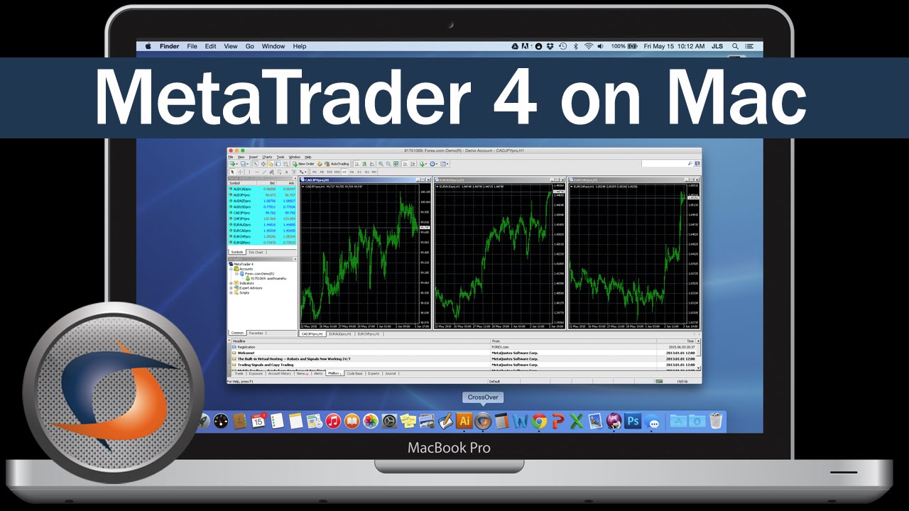 Run MetaTrader 4 On Mac - YouTube