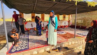 🏕🔥Buying Iranian carpets in a rural family. Caper was made with the cooperation