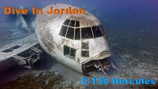 Scuba Dive at C130 Wreck Aqaba Jordan