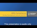 fdi 2017 ada compliance presentation