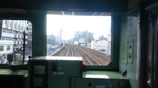 JR WEST 201 series ride from Osaka→Nishikujo