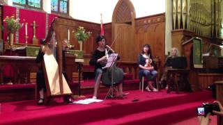 Alys Howe, harp: Tha mo Bheannachd /  Monaghan Jig (harp and cello)