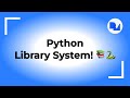 📚 Build a Simple Python Library System | Beginner Project with Borrow & Return Feature